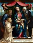 Sodoma - The Madonna and Child with Saints and a Donor